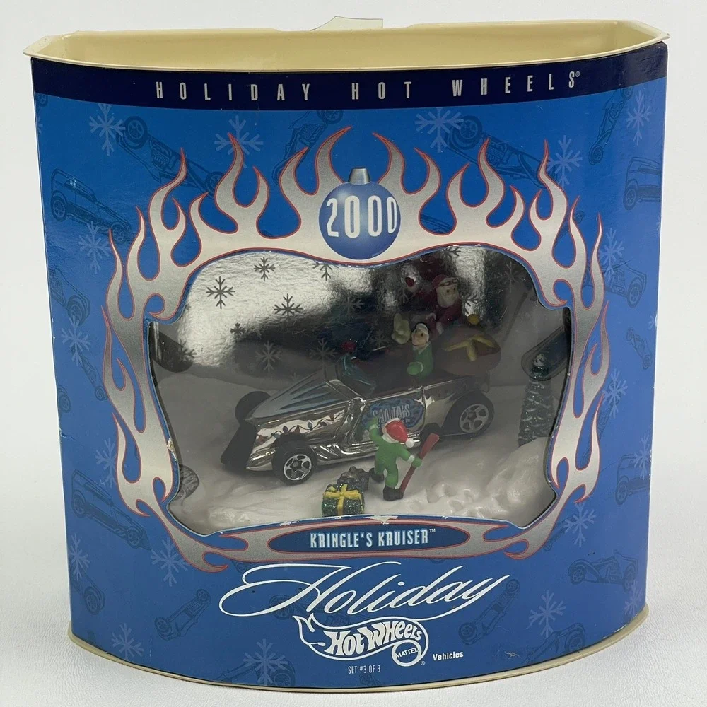 Hot Wheels Holiday Hauler 2000 Kringles Kruiser Christmas Ornament Vehicle
